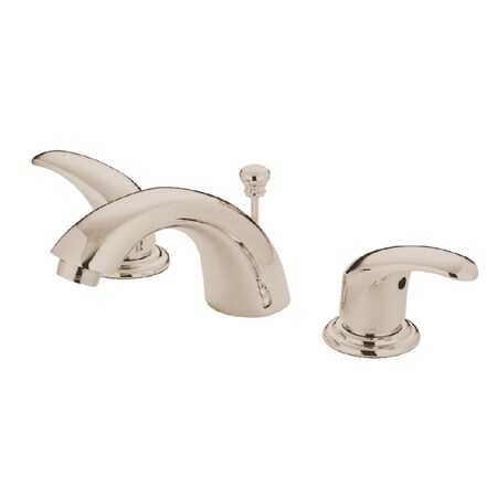 Mini-Widespread Bathroom Faucet, Brushed Nickel